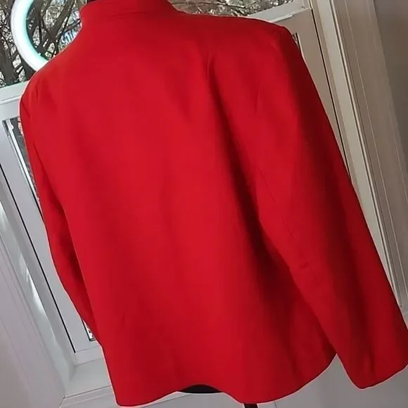 Pendleton Red Virgin Wool Jacket - Picture 3 of 11